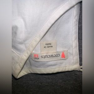 White and gold kids dress